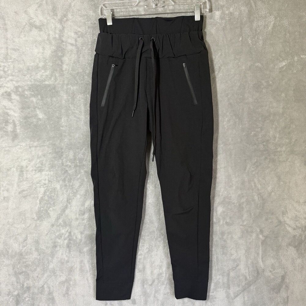 Alexo Athletica Women's Medium Conceal Tuck & Carry Pants Joggers Black Pockets